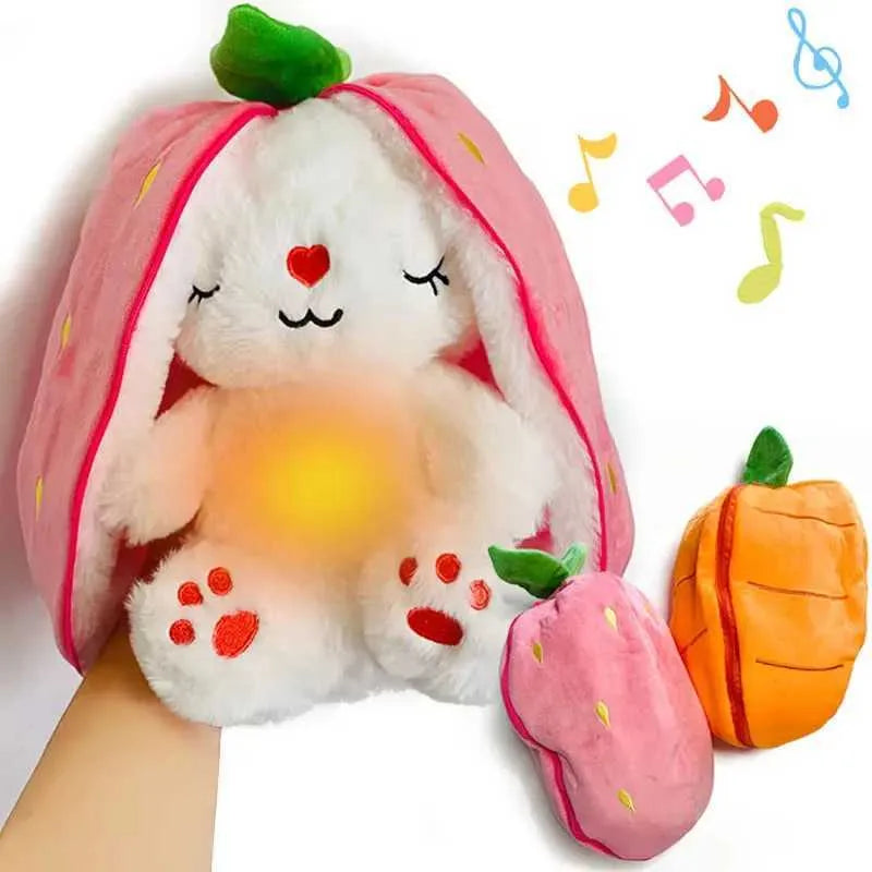 Stuffed rabbit with music