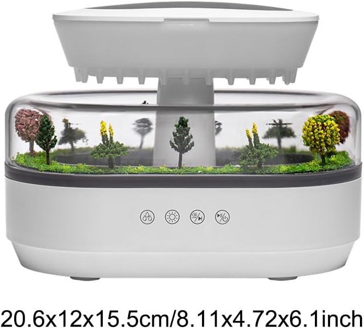 Essential oil humidifier with relaxing sounds