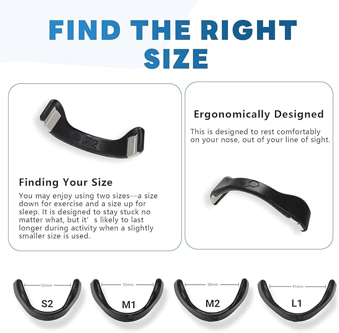 Nasal strip kit to improve breathing