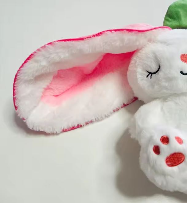 Stuffed rabbit with music